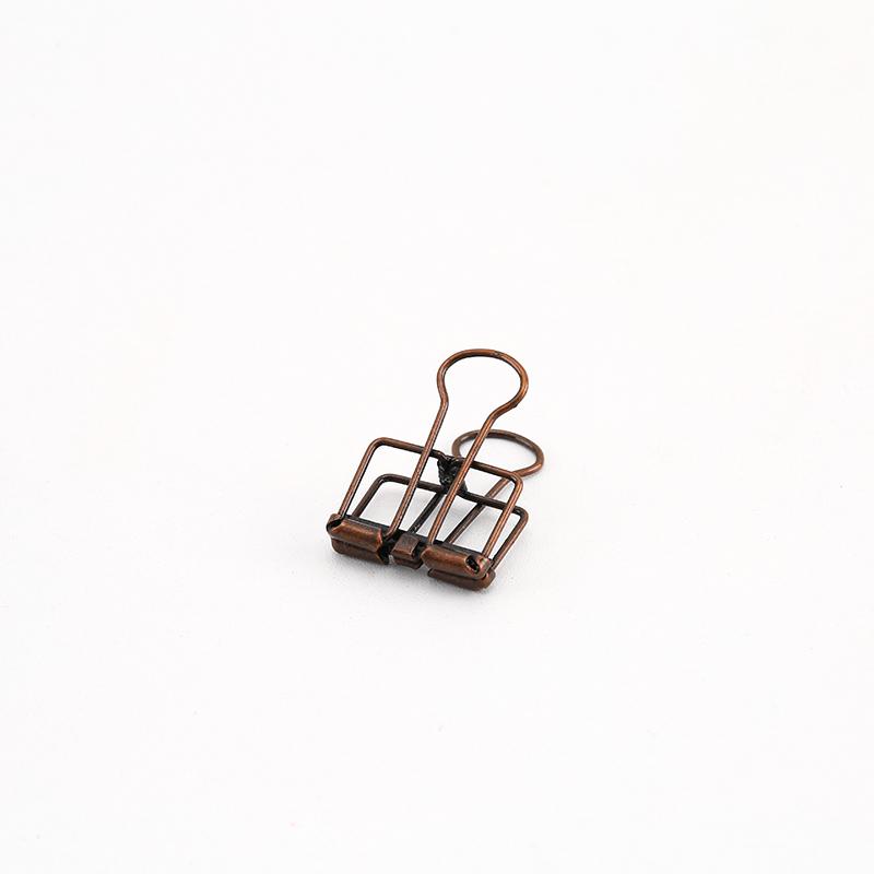 8 Colors 3 Sizes Ins Colors Gold Sliver Rose Green Purple Binder Clips Large Medium Small Office Study Binder Clips