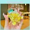 Colorful Large Glow In The Dark Glittering Turtle Figurine Perfect For Unique Gift Occasions