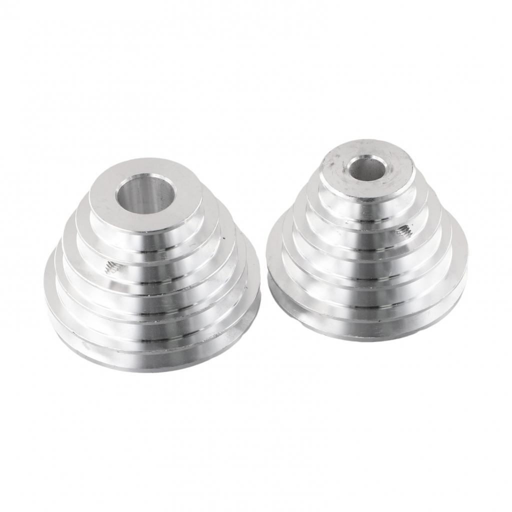 Aluminum Transmission Wheel for A Type V Shaped Pulley Timing Belt Set of 2