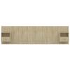 Headboard with Nightstands Sonoma Oak Wood Based Material