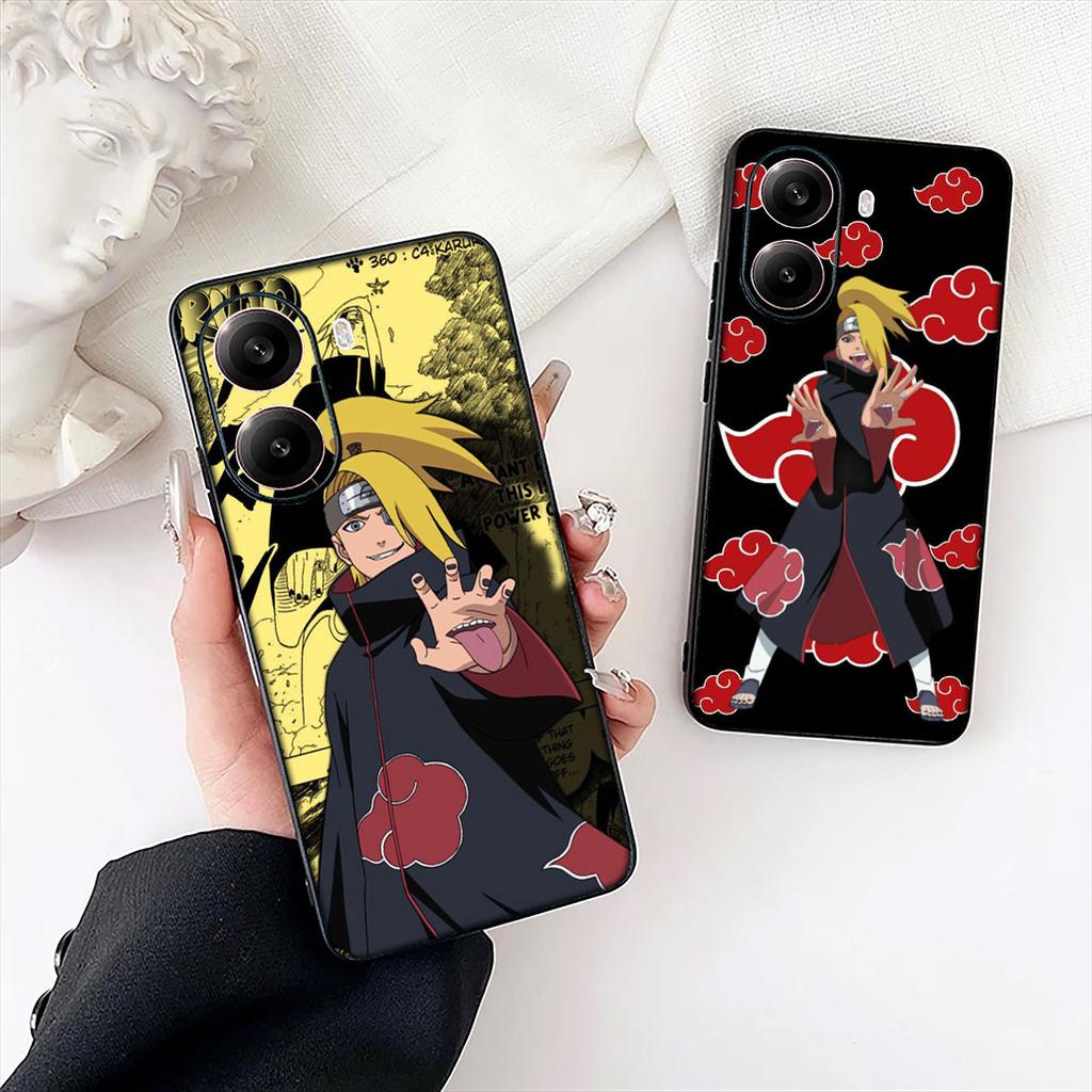 Wallpaper Akatsuki Deidara Narutos Phone Cover for OPPO A40 A60 A80 A38 A18 A17 A16 A78 A79 A54 A25 A57 4G 5G Casing Coque Case