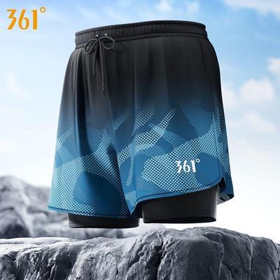 361° Men's Quick-Dry Double-Layer Swim Shorts