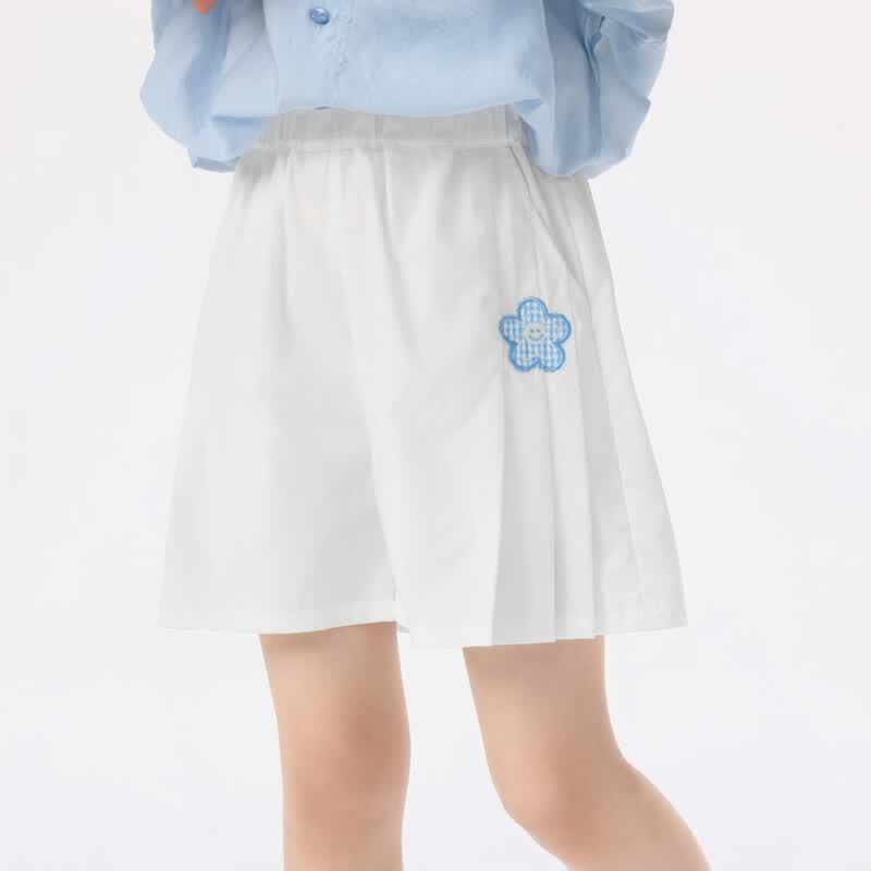 

Little Inman Girls Floral A-Line Casual Shorts 130
