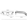 Fashion Metal Frame Night Vision Glasses Mens Polarised Night Driving Eyewear Business Classic Metal Eyeglasses