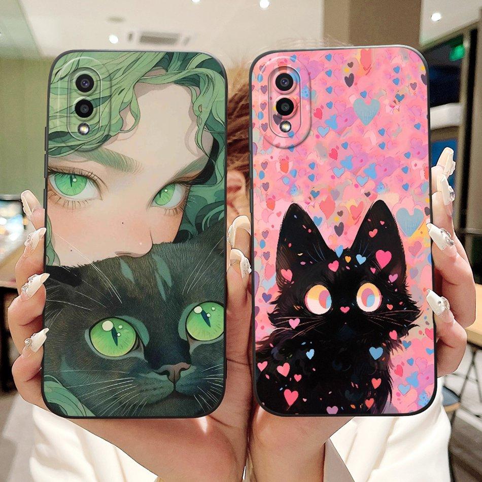For Samsung Galaxy A02 A02s Phone Case Samsung A02 A02S SM-A025F A022G Elegant Floral Printing Soft Silicone Shockproof Cases