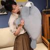 28~85CM Big Seal Pillow Plush Popular Soft Sea Animal Huggable Pillow Soft Cute Seal Doll Aquarium Plush Toy Good Gift