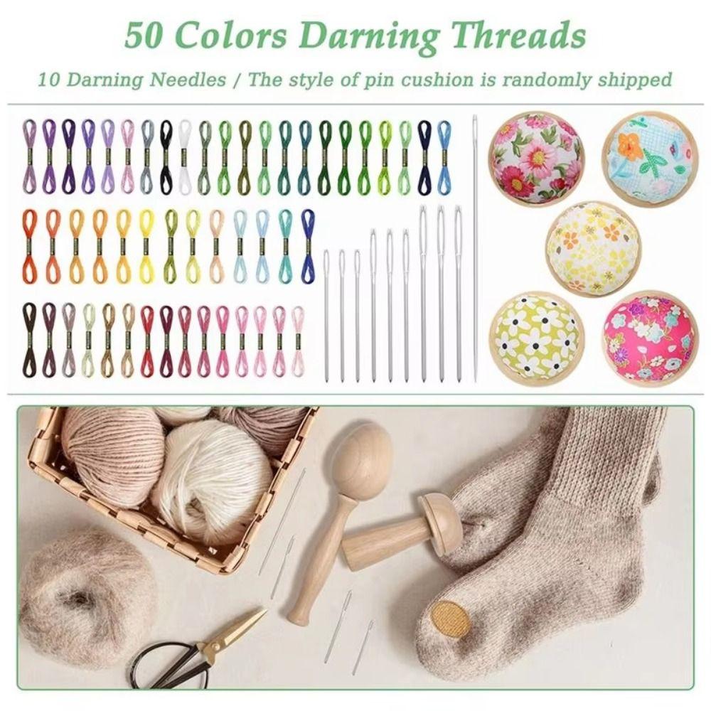 Weaving Loom Knitting Patch Repairing Tool DIY Crafts Darning Mending Tool Kit  Beginner Tailors