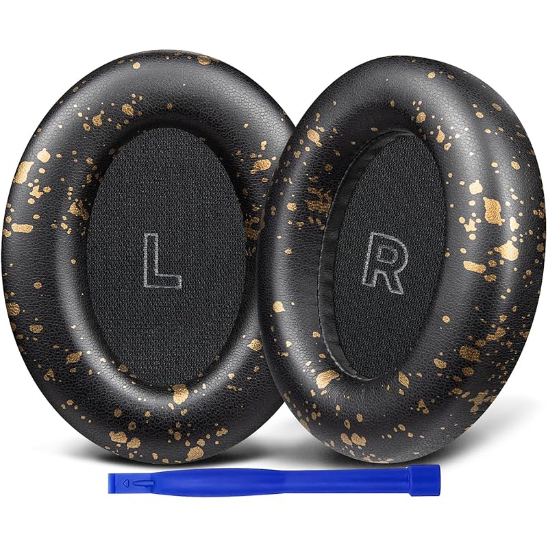 

SOULWIT ear pads ear cushion for Bose QuietComfort(QC) Ultra for exchange pad protein leather ear cup high density foam head pad noise isolation
