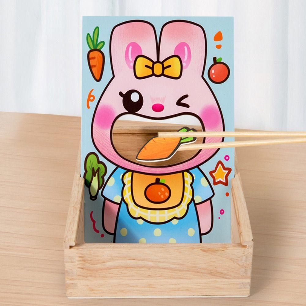 Simulation Pretend Food Set Role Play Wooden Feeding Toy Simulation Feeding Game  Children's Toy