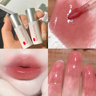 Mirror Water Gloss Lip Glaze Moisturizing Lip Gloss Do Not Fade or Stain The Cup Lipstick Lip Glaze