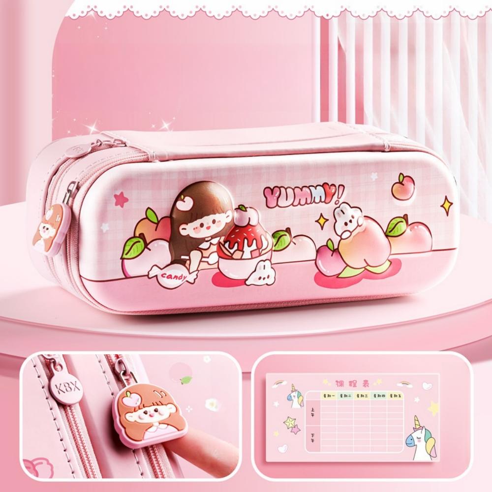 3D Kawaii pouzdro na tužky EVA Velkokapacitní Vodotěsné Lehké Pouzdro na tužky pro Studenta Školní potřeby Stacionární taška