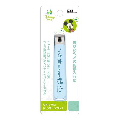 Kai Brand Nail Clipper M Nail Clipper 1 Piece (Mickey Mouse)