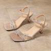 Fashion Women Comfortable Sexy Sandals Summer New Fashion High Heels Shoes Heeled Elegant High Quality Sandals Women Shoes for Women