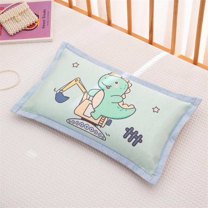 OLOMM Ice Silk Cartoon Buckwheat Pillow