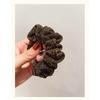 Delicate Pearl Decorated Sparkly Hair Ring for Women Formal Occasions Daily Elegant Hair Accessory
