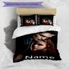 3pcs Custom Name The Twilight Saga Bedding Set Duvet Cover Closure Includes 1 Duvet Cover & 2 Pillowcases for All Seasons Bedroom Decor