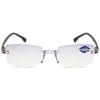 Diamond Cutting Reading Glasses for Women Men Anti Blue Ray Presbyopia Eyeglasses Vintage Rimless Bifocal Far Near Sight Eyewear