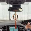 Rear View Mirror Hanging Accessories Car Ornament Beaded Design Charm Rearview