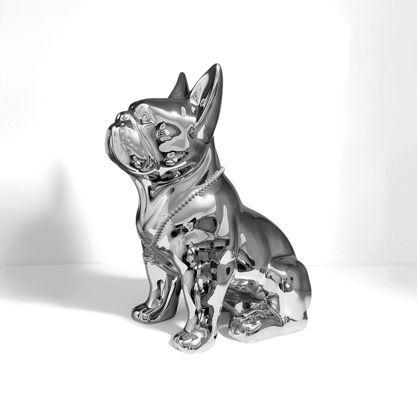 Adorable French Bulldog Sculpture Home Living