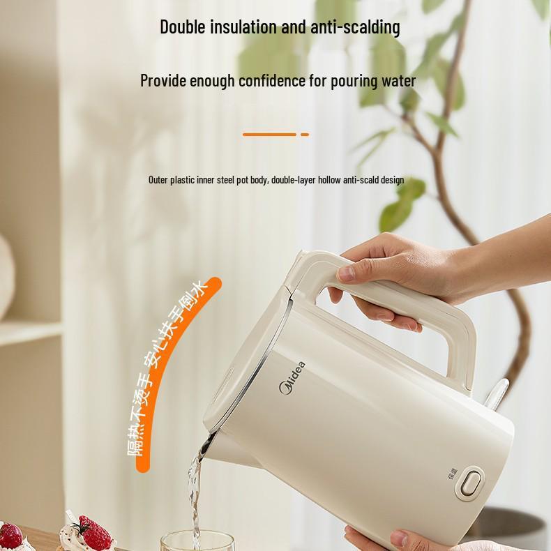 Midea MK-SHE1582 Elektrischer Wasserkocher mit Warmhaltefunktion