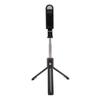 Selfie Stick Tripod with Light Portable Phone Tripod Stand Universal Extendable Stainless Steel Bluetooth Selfie Stick with Remote