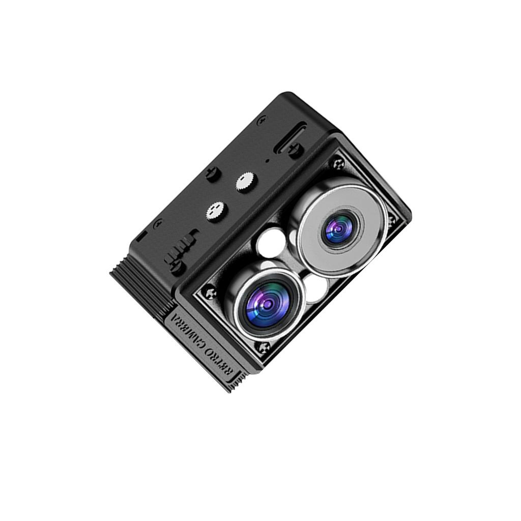 S11   Retro Dual Lens CCD Camera Portable TLR Camera Infrared Night   Digital Camera