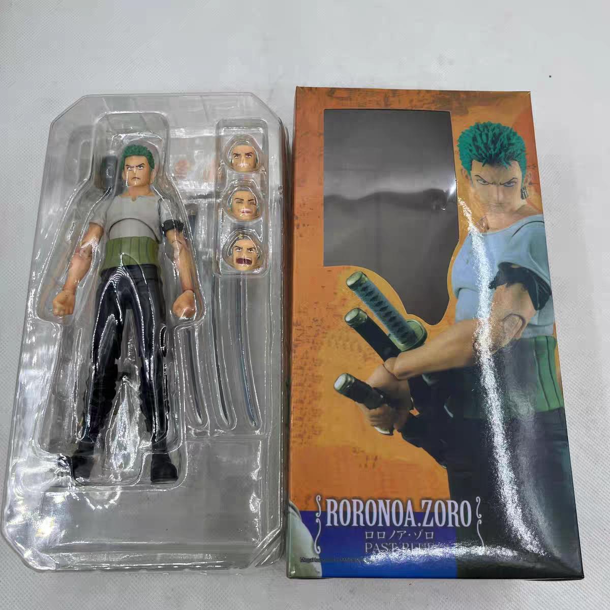 

Новая серия One Piece Значительная фигурка действия Ророноа Зоро Настольная игрушка Коллекционная модель Статуэтка В коробке Стоящая Подвижная фигурка аниме зелёный