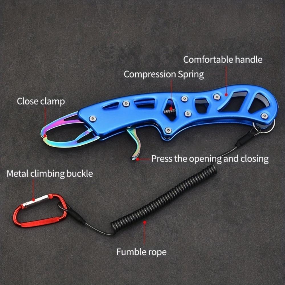 Attrezzi da pesca avanzati, clip da pesca, dispositivi da pesca con corda elastica, dispositivi da pesca con controllo subacqueo in metallo