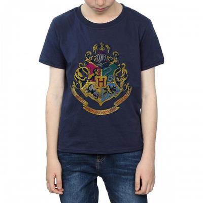 Boys Hogwarts Crest Cotton T-Shirt
