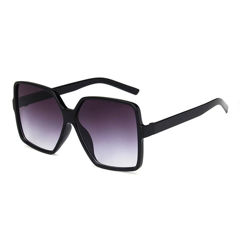 Neue Retro Big Square Sonnenbrille Frauen Männer Übergroße Sonnenbrille Damen Sonnenbrille