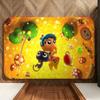 Cartoon T-True Floor Mat Soft Flannel Floor Mat  Suitable for Entryways, Living Rooms, Bedrooms, and Bathrooms
