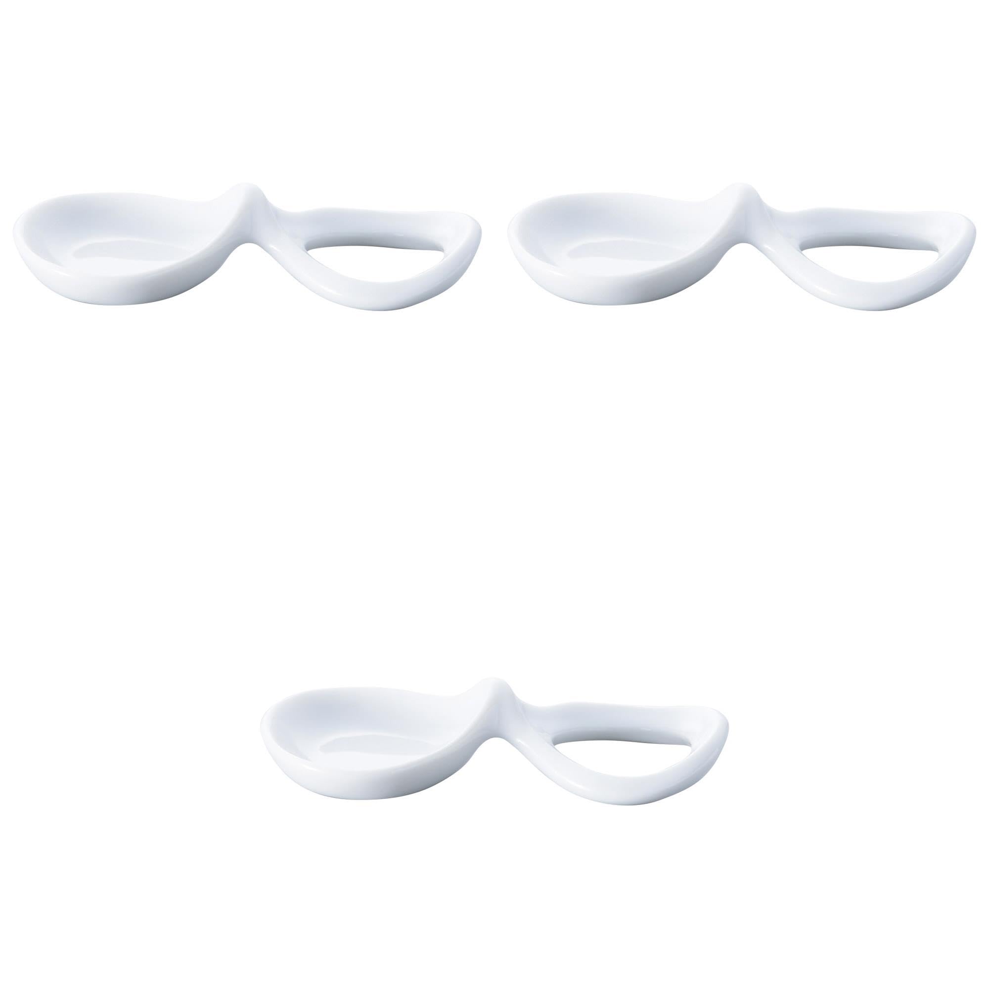 

Набор из 3 яиц с одним кольцом [11 x 5,2 x 2 см] Посуда в западном стиле, Керамика, Сделано в Японии, Сетомонохонпо