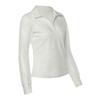 European Style Women Perspectiv Lace Patchwork Turn-Down Collar Elegant Long Sleeve Shirts