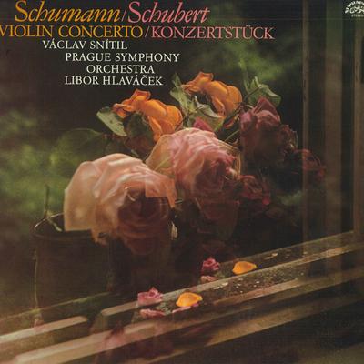 LP Record VACLAV SNITIL, LIBOR HLAVACEK, PRAG - Schumann: Violin Concerto / Schuber OS7125S SUPRAPHON 1983 Japan Classical Used