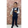 Children's Vest Suit With Shirt Set 0-1 Years - 14 Years Black