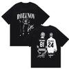Heated Rivalry Cotton Mens Shirt Summer Shane Hollander  Ilya Rozanov Ice Hockey Jersey Womens Short Sleeve Streetwear Shirt