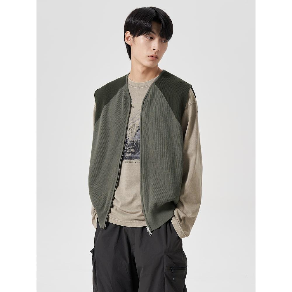 8Seconds Zip-Up Vest Ash (26485Aey2H)