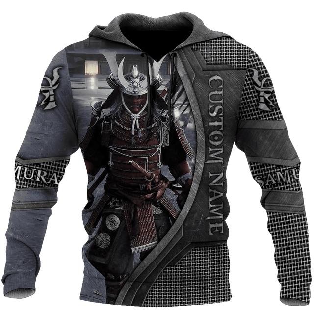 Японская татуировка самурая с 3D принтом — фото 10