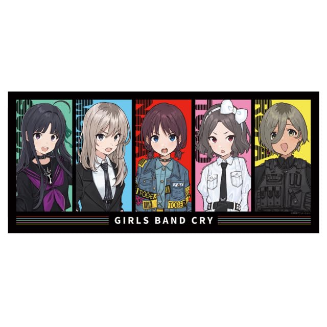 Anime Band Character Large Towel Thornless and Thorny Ants 1 "Girls Cry" - Vol.