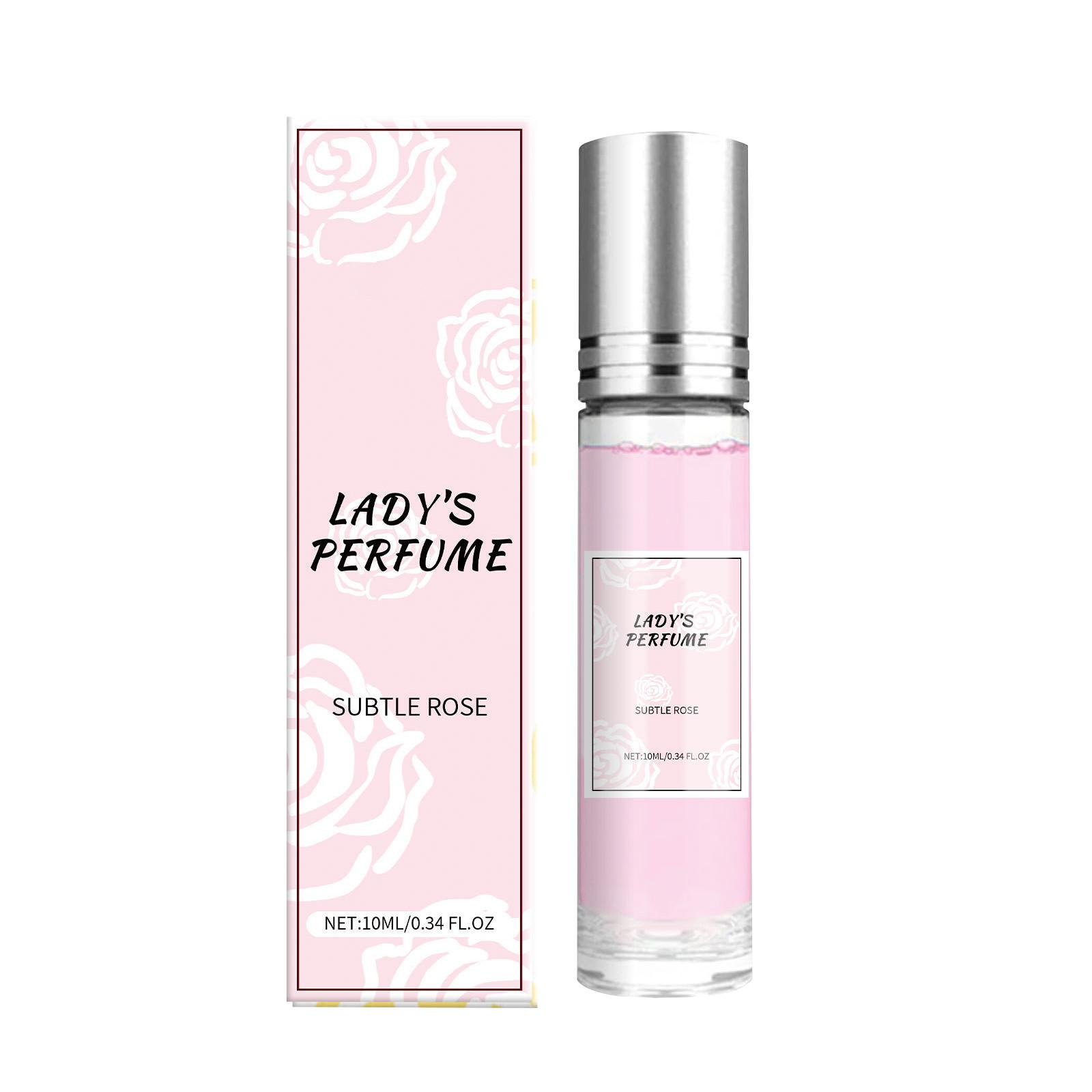 Серия свежих духов, стойкие и портативные духи, подчеркивают элегантность и уверенность, 10 мл One Size розовый