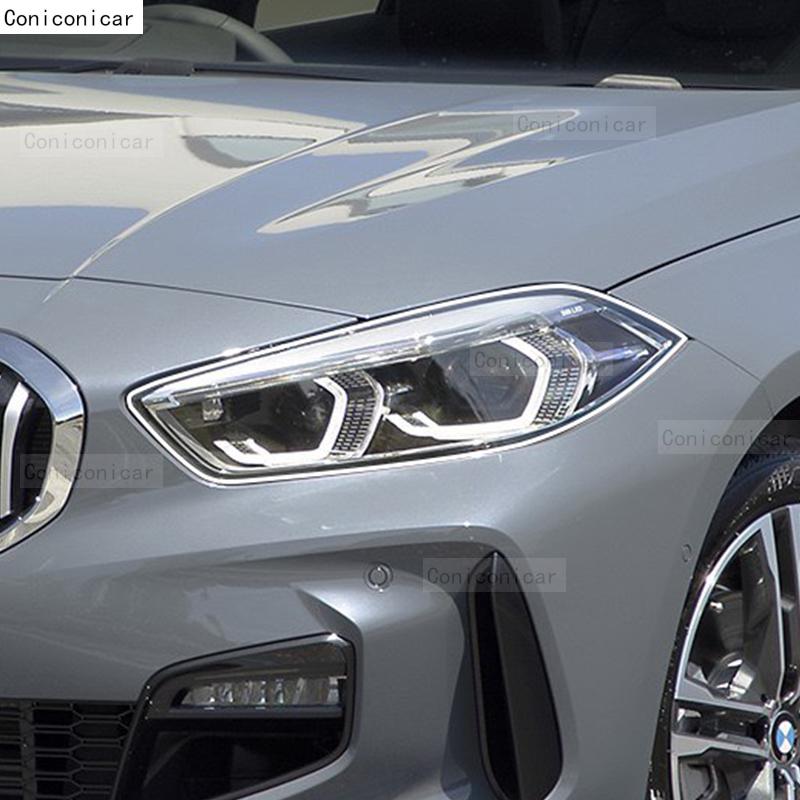 For BMW 1 Series F40 2019-2023 Car Headlight Transparent TPU Protective Cover Film Front Light Tint Change Color Sticker