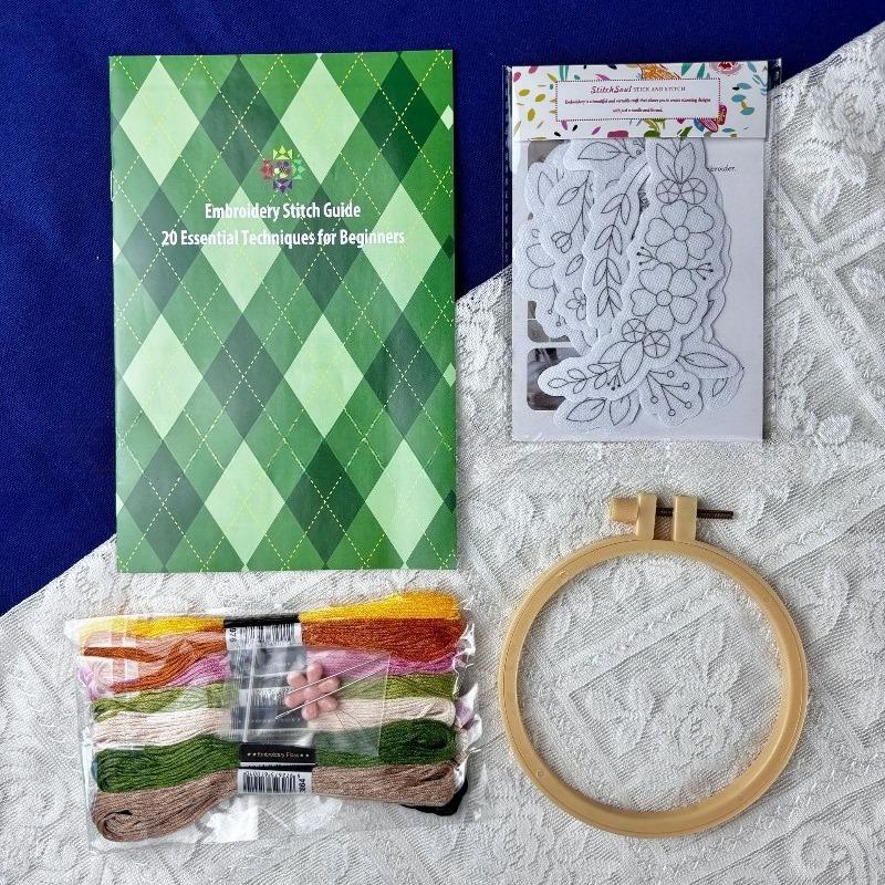 Water-Soluble Transfer Paper for Embroidery DIY Adhesive Sticker Material for T-Shirt Jeans with Design Handmade Craft Supplies