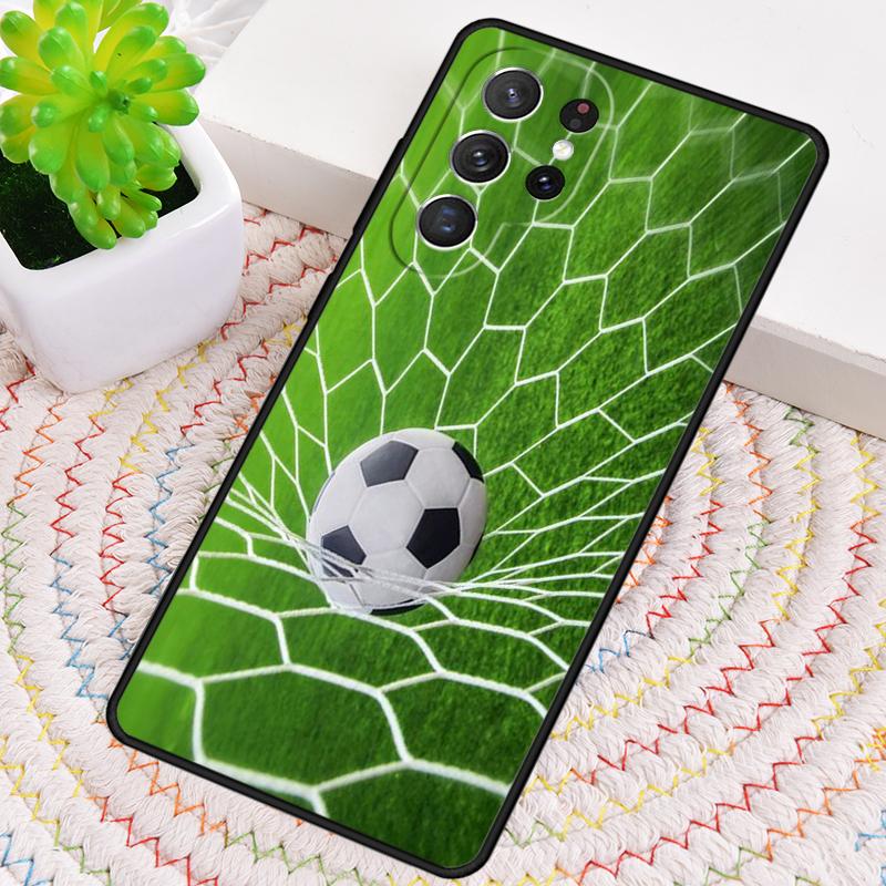 Football Field Phone Case for Samsung Galaxy note 10 pro S26 Ultra S23 S24 FE S25 S21 S22 PLUS shockproof Cove