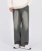 Hapeunain Vintage Washed Double-Pleat Wide Denim Pants H02Brd_Hxv11310