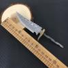 Handmade Damascus Steel Fixed Blade Knife Blanks Diy Semi-finished Billets Accessories outdoor Camping Hunting paring Tool Parts