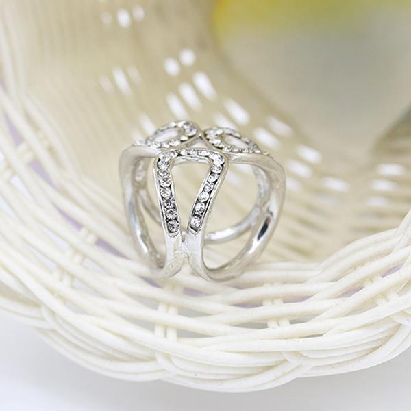 Crystal Scarf Silk Buckle Clip Women Jewelry