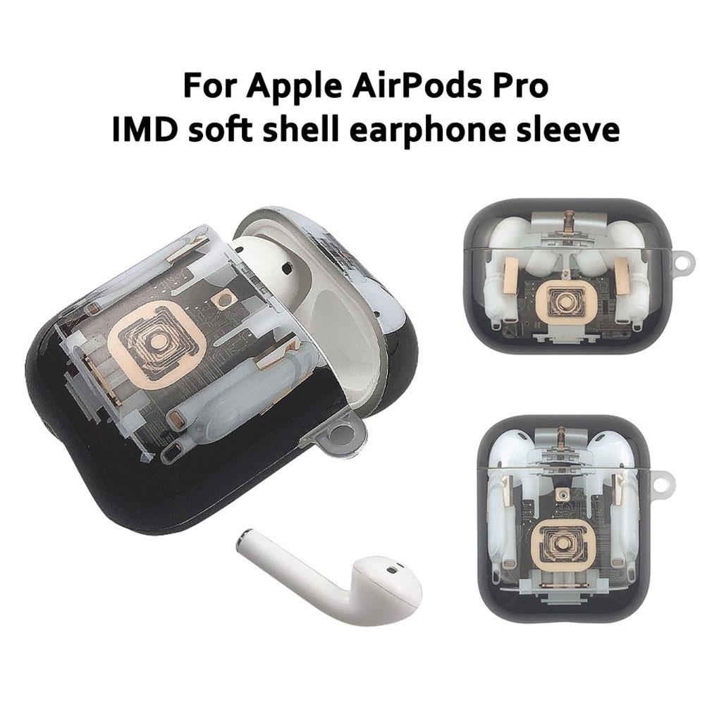 Earbuds Case Portable Earphone Cover Portable Earphone Cover TPU Bluetooth-compatible Wireless Headphone Storage Box
