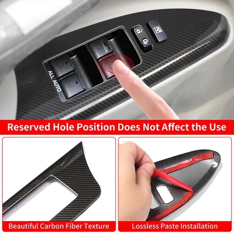 For Toyota 2008 2009 2010 2012 2013 2014 2015 Lexus 570 LX570 Window Switch Control Panel Cover Trim Door Interior Accessories
