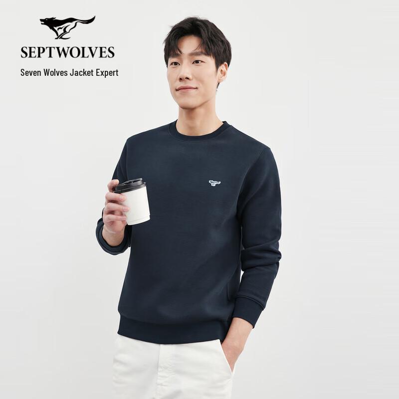 

Seven Wolves Men s Casual Loose Fit Long Sleeve T-Shirt 4XL