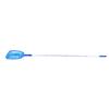 Pool Skimmer Net 4 Section Splicing Rod Thick Fine Mesh Portable Cleaning Leaf Skim Net for Bathtub 1.6m Length
